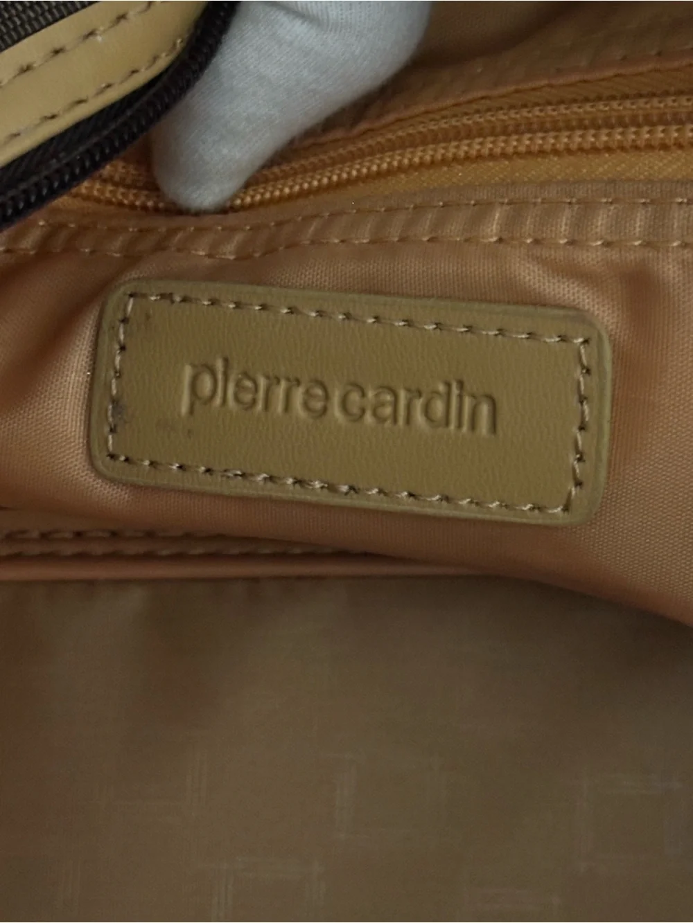 Pierre Cardin Signature Travel Duffle Bag Vintage